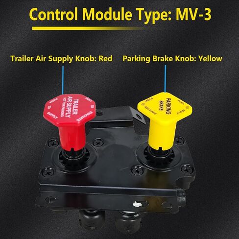 K035691 MV-3 ​​Air Brake Manifold Mifold Dash Valve Fit for Freightliner Mack Volvo International Semi Trucks Trailers 5001231 745K035691 BWK035691 in Kuwait