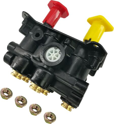 K035691 MV-3 Air Brake Manifold Control Dash Valve Fit For Freightliner Mack Volvo International Semi Trucks Trailers 5001231 745K035691 BWK035691 in Kuwait