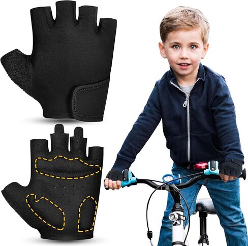 Rigwarl Kids Bike Bike Gloves for Age 2-9 ، Hloves Hloves Kids With Motective Detract in Kuwait