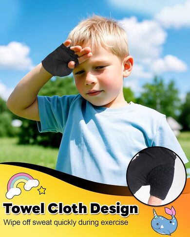 Rigwarl Kids Bike Bike Gloves for Age 2-9 ، Hloves Hloves Kids With Motective Detract in Kuwait