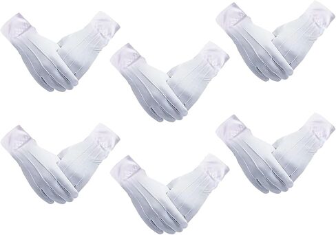 White Gloves,White Gloves Men,Mens Dress Gloves,White Costume Gloves,White Gloves Women,Cotton Gloves,Marching Band Gloves,White Cotton Gloves Women,Wedding Gloves,Moisturizing Gloves in Kuwait
