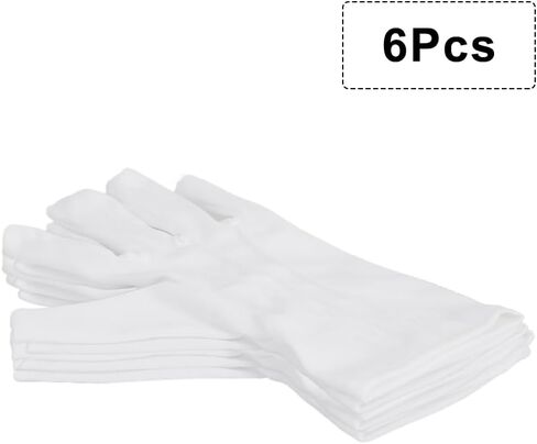 White Gloves,White Gloves Men,Mens Dress Gloves,White Costume Gloves,White Gloves Women,Cotton Gloves,Marching Band Gloves,White Cotton Gloves Women,Wedding Gloves,Moisturizing Gloves in Kuwait
