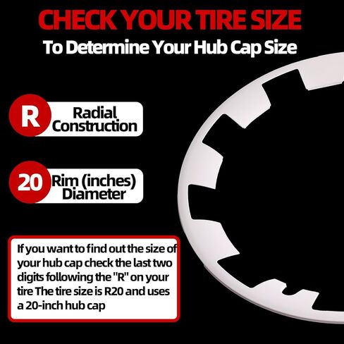 4PCS 20 Inch Model Y Tire Trim Rings, Wheel Rim Protectors, Hubcaps Rim Covers Anti-Scratch ABS Rim Guard Rim, 20" Model Y Exterior Accessories in Kuwait