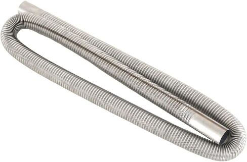 118.1 Inches Stainless Steel Exhaust Hose，iesel Heater Exhaust Pipe Flexible Exhaust Tubing Generator Flex Extension Pipe Stainless Steel 1"/2.5cm Inner Diameter in Kuwait