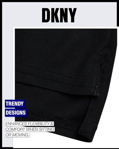 DKNY Boys Polo Shirt - Performance Golf Polo with Moisture Wicking Fabric, Short Sleeve Boys Golf Shirts (Sizes: 8-20) in Saudi Arabia