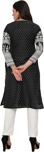 Maple Clothing Indian Kurtis for Women Long Silk Kurta India Tunic Tops in Kuwait