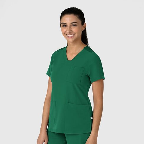 Wonderwink Women's Flex-N-Reach V-scrub Top in Kuwait