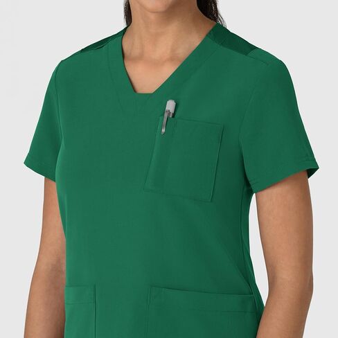 Wonderwink Women's Flex-N-Reach V-scrub Top in Kuwait
