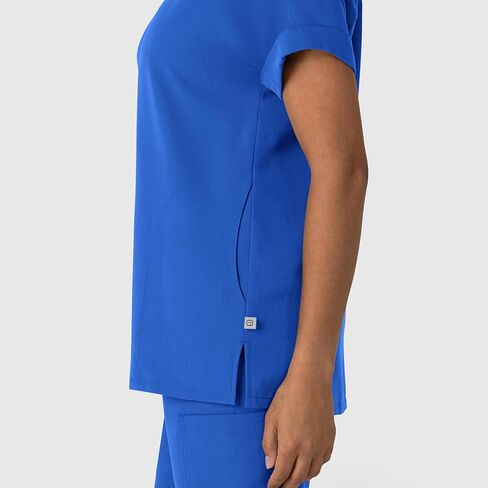 WonderWink Women's Drop Shoulder Boxy Scrub Top in Kuwait