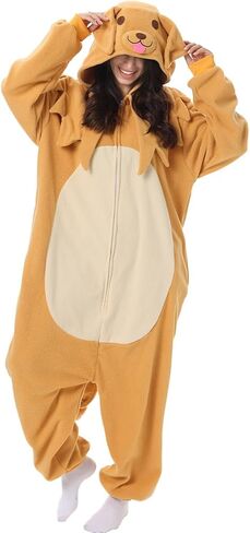 Adult Onesie Pajamas, Unisex Cute Animal Costume, Cosplay Halloween Jumpsuit Sleepwear for Women Men in Saudi Arabia