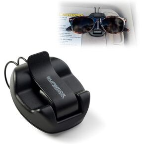 Sunglasses Holder for Sun Visor/Air Vent - Conveniently Holds Sunglasses - Easy One Handed Operation (1 Pack)