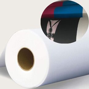 24"x40ft Heavy-Duty Digital Inkjet Printing Canvas Waterproof and White Matte Finish GREAT for Water-Based Dye and Pigment Inkjet Printers