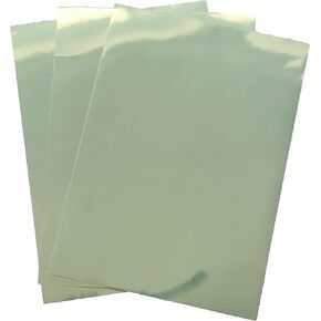 GLOSSY GOLD-20 Sheets A4 Size（8.26"x11.7") Printable Glossy Gold Vinyl Waterproof Sticker Paper Premium Adhesive Sheets Ink Dries Quickly For Inkjet/Laser Printer