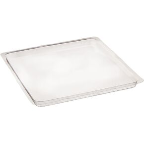 School Smart Ink-Mixing Tray, 6-1/2 X 6-1/2 in, Plastic, Clear, Pack of 10