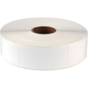 1000 Pcs Blank Removable Freezer Labels Water Oil Resistant for Food Containers Jars Pantry Organization (Each Measures 1" x 2")