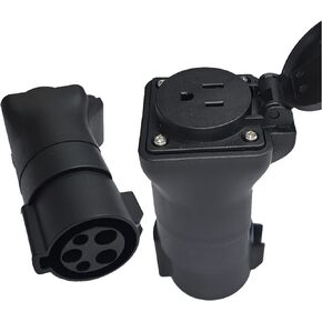 J1772 to Nema 5-15, EV Station Charging Adapter, EV Adapter Plug, J1772 to NEMA 5-15 Plug for E-Bike/Scooter/One Wheel 240V