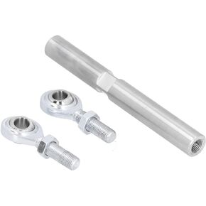 Alternator Tensioning Rod, 5 1/2in 5/8in 3/8in Stainless Steel Adjustable Tensioning Rod Car Alternator Bracket Replacement for SBC BBC 350 454 Engine