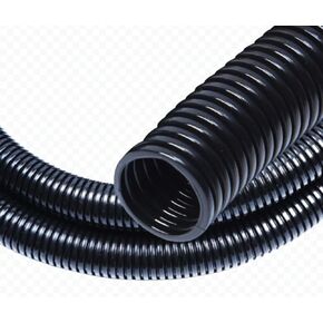 30 FT 1/4" Wire Loom Split Tubing,Dog Cat Cord Protector,Split Wire Loom Tubing Wire Conduit – Black (30FT 1/4")