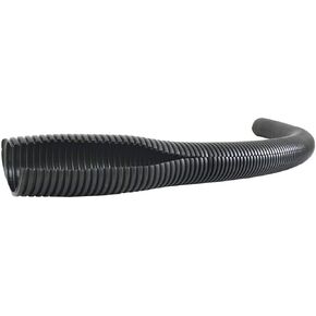 GG Grand General 85018 Roll 3/4 Inch ID Black Corrugated Split Loom, 10Ft/Bag
