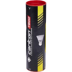 Carlton T-800 Badminton Shuttle(Tube of 6 Shuttles)