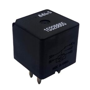 15328865-12V 40A 5 Pins Multi-Purpose Relay Temperature Sensor and Fan Control Relay Fits for Chevy GMC GM Buick, Replace 12193602, 15-81106, 96263403