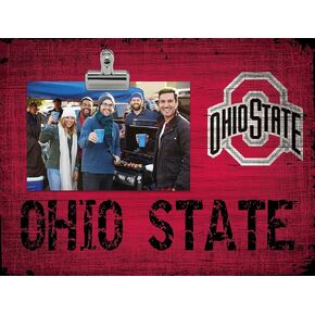 Fan Creations NCAA Ohio State Buckeyes Team Name Clip-It Photo Frame