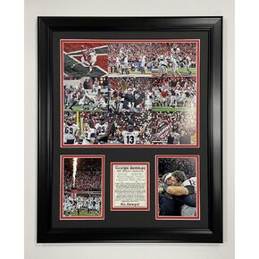 Georgia Bulldogs | 2021 CFP National Champions | 18"x22" Framed Photo Collage (Mosaic) in Saudi Arabia
