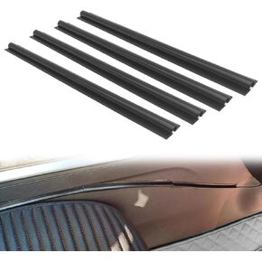 4Pcs Car Wire Sleeve, Car Concealed Wire Cover Line Sleeve Cable Organizers，Automotive Power Cord Cover, Adhesive Cable Hidden Protector, Tubing Cable Sleeve for USB, Audio and Video Line