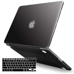 IBENZER Compatible with MacBook Pro 13 Inch Case 2015 2014 2013 end 2012 A1502 A1425, Hard Shell Case with Keyboard Cover for Old Version Apple Mac Pro Retina 13, Crystal Clear, R13CYCl+1 F