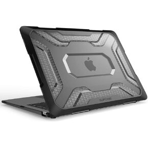 SUPCASE [Unicorn Beetle Series] Case for New MacBook Air 13 Inch 2018 Release, Slim Rubberized TPU Bumper Cover for 2018 MacBook Air 13 Inch A1932 with Touch ID and Retina Display (Black/Frost)