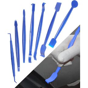 7PCS Vinyl Wrap Tools,Car Wrap Tool Kit,Car Accessories Car Wrapping Vinyl Tool Kit,Window Film Tint Miniature Squeegee,Car Wrap Edge Trimming Squeegee,Vinyl Tool for Vehicle Wraps Stickers