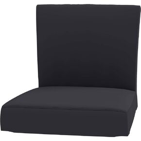 Seat Width: 18 1/2 " Durable Material Henriksdal Bar Stool With Backrest Cover Replacement Is Custom Made Compatible for Ikea Henriksdal Bar Stool Chair Cover Or Slipcover (Polyester Flax Beige)