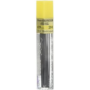 Pentel Thin Leads Tube of 12 0.9mm 2H (50-9-2H)