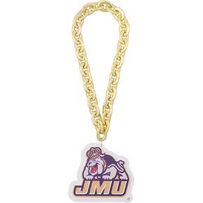 FOCO James Madison JMU Dukes Fan Chain, Gold