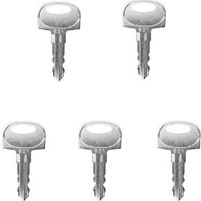 601 Ignition Keys (5) for Sany Mini Excavator Broderson Crane Ferris Mower Bluebird School Bus Polaris Snowmobile