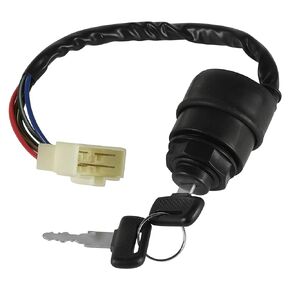 Caltric Ignition Key Switch Compatible with Kawasaki Mule 610 4X4 Kaf400 Kaf 400 2007-2016