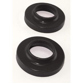 Rugged Ridge | Suspension Coil Spring Isolator Kit, Black | 1-1701BL | Fits 1997-2006 Jeep Wrangler TJ