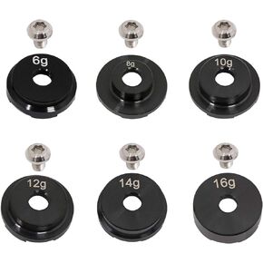 أوزان الجولف لنوادي Ping G 30 Driver Head Fairway Hybrid مع برغي، 6g 8g 10g 12g 14g 16g LS SF TEC 5# 3# FW ملحق (مختلط 6 قطع (6g&8g&10g&12g&14g&16g)) in Kuwait