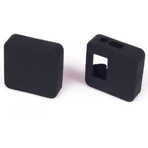 Silicone Protect Case Compatible with RODE Wireless Go I Wireless Microphone System RODE Wireless GO 1 Silicone Cover(Black)