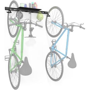 Koova Wall Mount Bike Rack | Steel Bike Mount Wall | Adjustable Bike Hangers for Garage | Easy Mount Bike Rack Garage | Garage Bike Rack Wall Mount | Wall Bike Rack for Garage | Bike Holder | USA Made