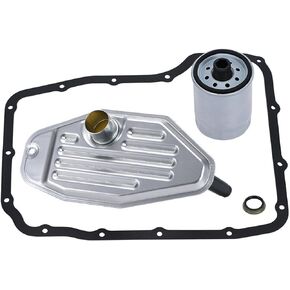 Transmission Oil Filter Kit Fits for 1999-UP 45RFE 545RFE 65RFE 66RFE 68RFE Replacement For Chrysler, Dodge, Jeep