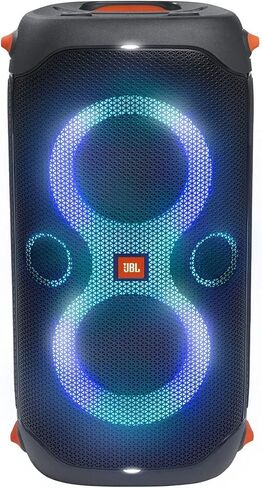 JBL PartyBox 110 - Portable Party Speaker with Built-in Lights, Powerful Sound and deep bass, Black & FLIP 5, Waterproof Portable Bluetooth Speaker, Black, Small in Saudi Arabia