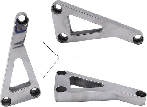 Polished Aluminum Alternator Bracket Kit for Chevy SBC 350 Long Water Pump Lwp in Saudi Arabia