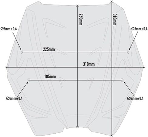 جديد 2018 2019 2020 2021 2022 ملحقات الدراجات النارية واقي الزجاج الأمامي يناسب 790DUKE 890DUKE 790 Duke 890 Duke منحرف الرياح (دخان) in Kuwait