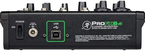 Mackie ProFX6v3 6 Channel USB Mixer in Saudi Arabia