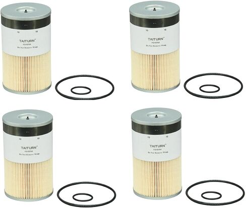 4 Pack of FS19764 Fuel Filter Water Separator Fits Cummins X12 X15 ISX12 ISX15 Replaces FS19765, FS19763, P550851, PF7930, WF10005, 21737499, 85120233, PF7928, P550849, L9765, L9763FXL, 33763, PF9814 in Saudi Arabia