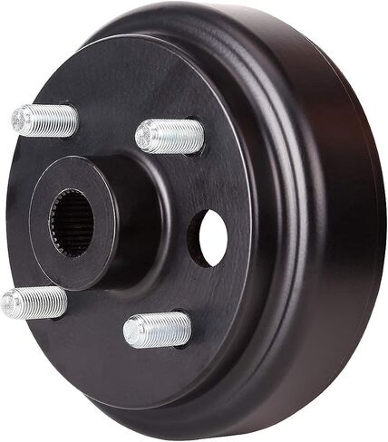 Brake Hub Drum for 4 Cycle Gas EZGO TXT, RXV, Marathon, Medalist, Shuttle 4/6, ST Express/Sport II, MPT, Workhorse, OEM# 21807-G1 21807G1 41843-94 in Saudi Arabia