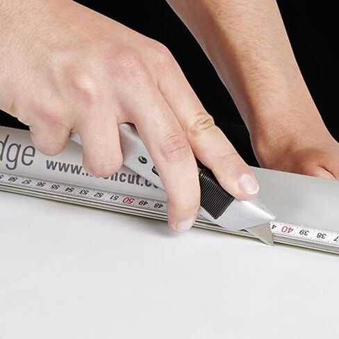 60001 Precision Safety 30" Laser-Trued Steel Tip Straight Edge, Super-grade Anodizing for a Good Lifetime Appearance and Function, Embedded Steel Edge to Resist Wear in Saudi Arabia