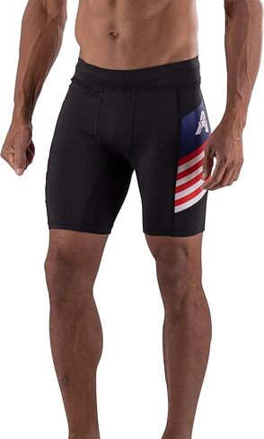 شورت ضغط رجالي من Anthem Athletics Hyperflex - للتمرين، وصالة الألعاب الرياضية، وطماق رياضية ضيقة in Kuwait