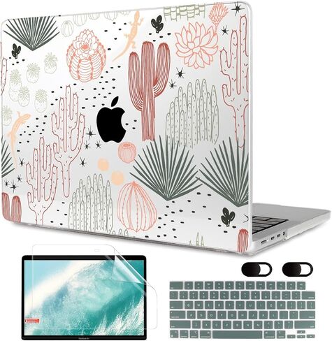MEEgoodo Case for MacBook Pro 14 inch 2023, Hard Shell with Keyboard & Camera Cover, Compatible with A2918 A2992 A2779 A2442, Astronauts & Alien in Saudi Arabia